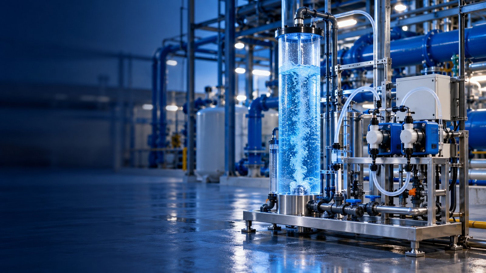 Mineral oxychloride versus ozone