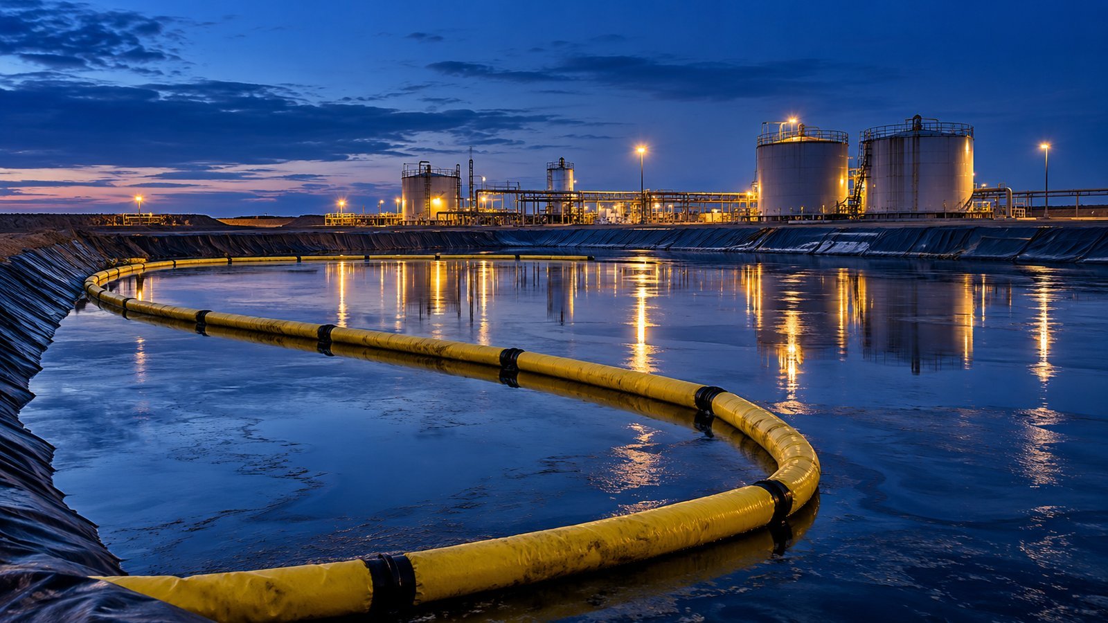 Lagoon and produced-water treatment